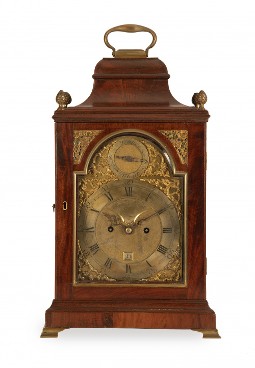 James Smith.Reloj bracket Jorge II con caja de madera de 