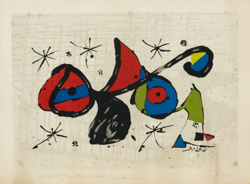 JOAN MIRÓ (Barcelona, 1893 - Palma de Mallorca, 1983)Homen