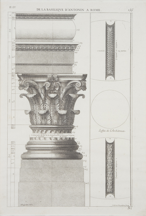 ANTOINE BABUTY DESGODETZ (1653-1728)Los edificios de la a