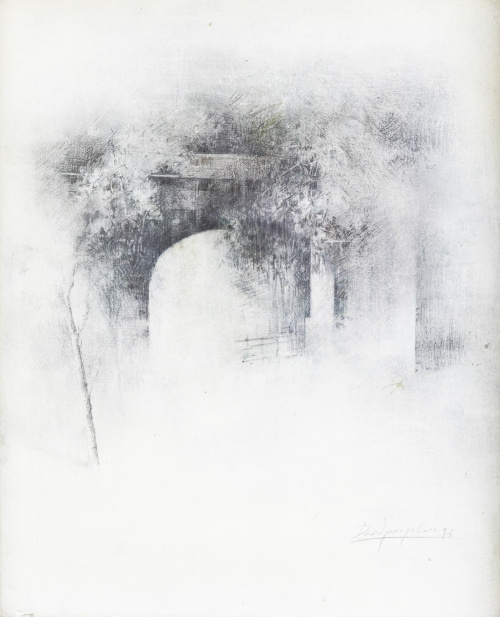 DAVID MORAGO (Madrid, 1975)Arco de piedra, 1996