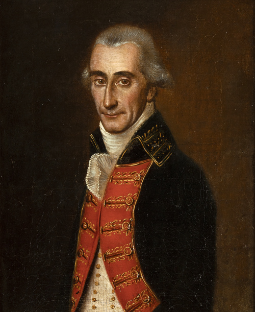 ESCUELA ESPAÑOLA, H. 1800Retrato de caballero con uniforme