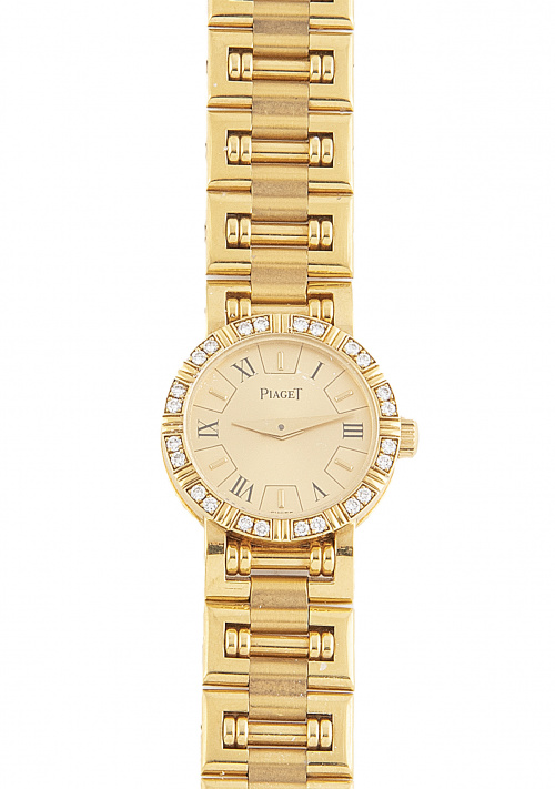 Reloj de pulsera PIAGET Dancer de oro y brillantes 5964 A K 81