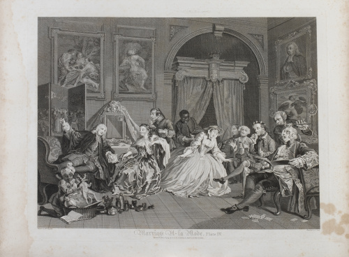 WILLIAM HOGARTH (Londres,1697-1764)"Marriage à la Mode"