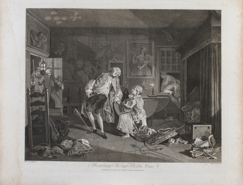 WILLIAM HOGARTH (Londres,1697-1764)"Marriage à la Mode"