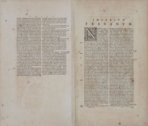 ABRAHAM ORTELIUS (1527-1598) Y JOHM BLAEU (1596-1673) Mar