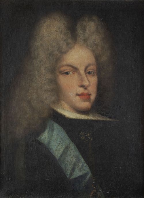 SEGUIDOR DE HYACINTHE RIGAUD, FF. SIGLO XVIIIRetrato de F