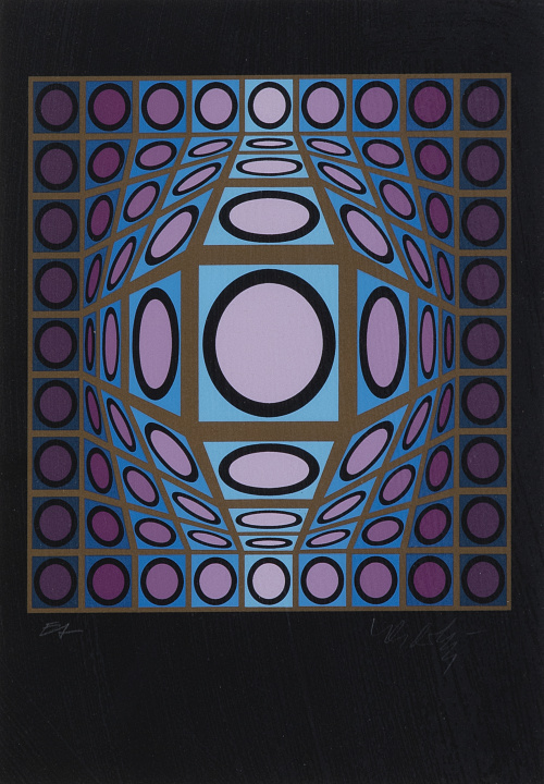 VICTOR VASARELY (Pécs, Hungría, 1906 - París, 1997), VICTOR