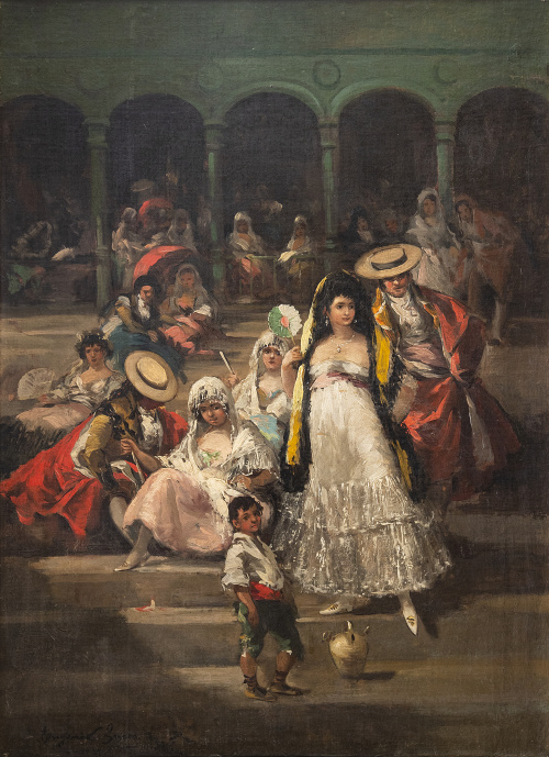 EUGENIO LUCAS VILLAAMIL Madrid, 1858 - Madrid, 1918, EUGENI