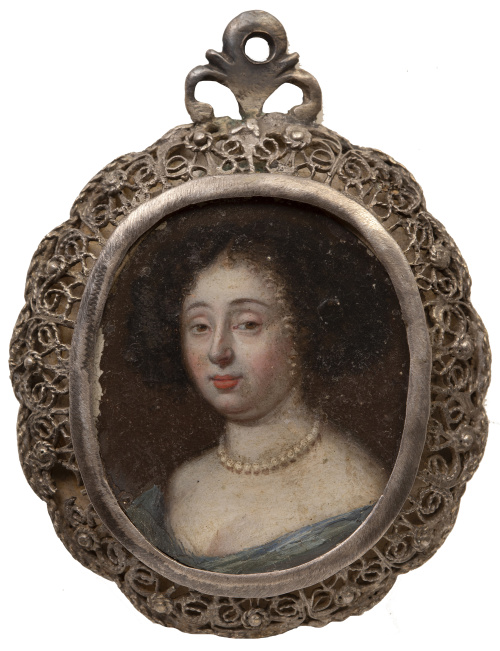 ESCUELA CENTROEUROPEA, H. 1700Retrato de dama con collar 