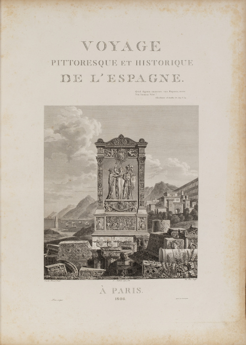 ALEXANDRE LABORDE (1773 / 1842)"Voyage pittoresque et his