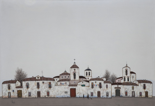 PASCUAL PALACIOS (Madrid, 1920 - 1994)La veleta gira el r