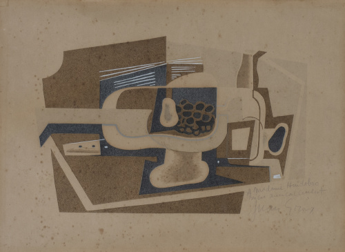 JUAN GRIS (Madrid, 1887 - Boulogne-sur-Seine, 1927), JUAN G