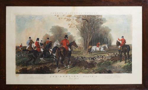 JOHN FREDERICK HERRING SR (Londres 1795 - 1865)Fox Huntin