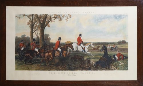 JOHN FREDERICK HERRING SR (Londres 1795 - 1865)Fox Huntin