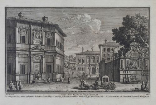 GIUSEPPE VASI (Sicilia, 1710- Roma 1782)Chiesa della SS. 