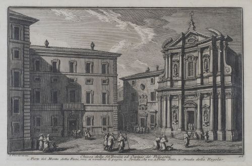 GIUSEPPE VASI (Sicilia, 1710- Roma 1782)Chiesa della SS. 