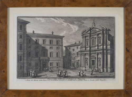 GIUSEPPE VASI (Sicilia, 1710- Roma 1782)Chiesa della SS. 