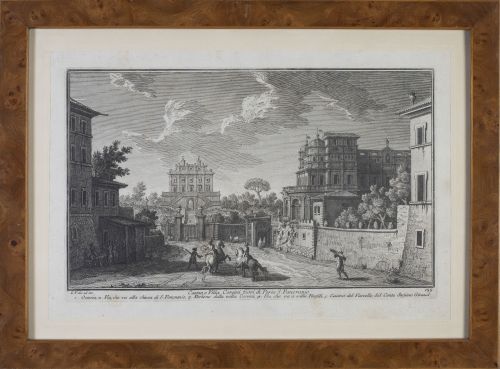 GIUSEPPE VASI (Sicilia, 1710- Roma 1782)Casino e Villa Co