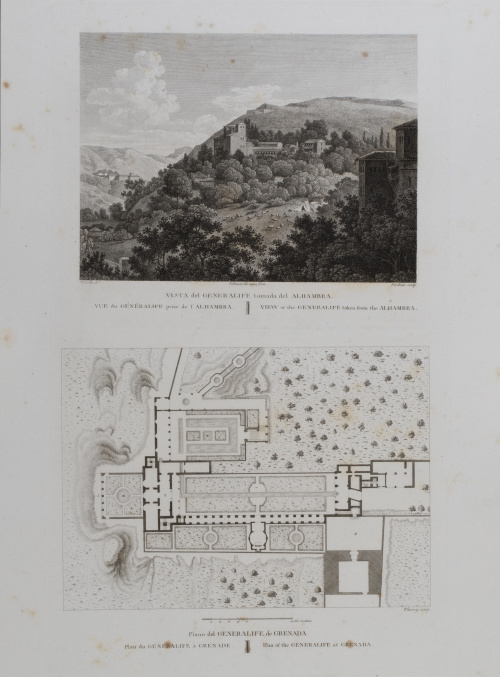 ALEXANDRE DE LABORDE (Paris, 1773-1842)Conjunto de trece 