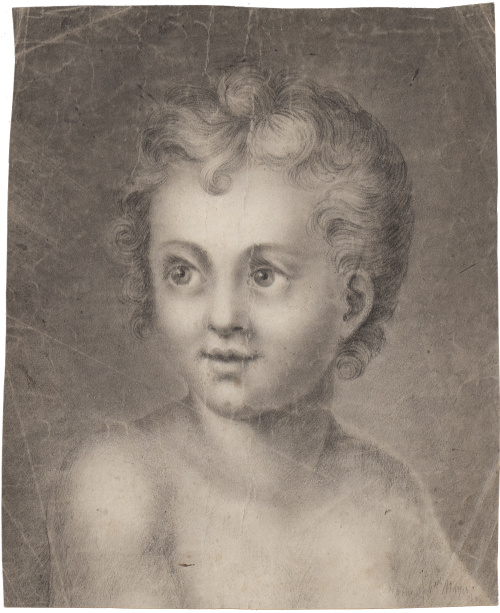 ESCUELA FRANCESA, H. 1800Retrato de niño