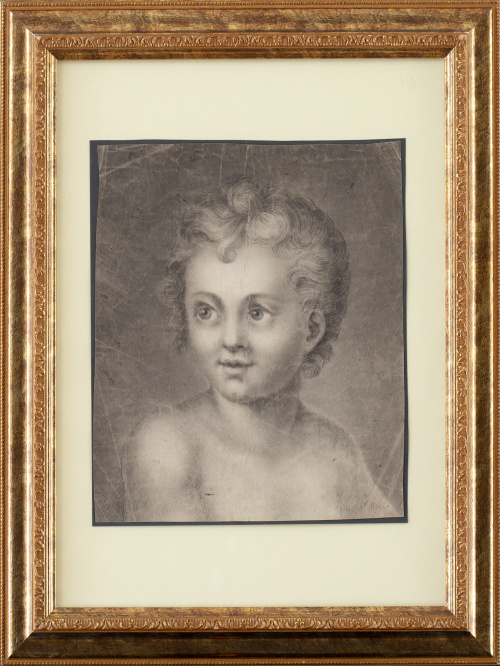 ESCUELA FRANCESA, H. 1800Retrato de niño