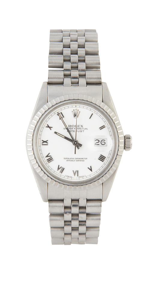 Reloj de pulsera ROLEX Oyster Perpetual Date Just en acero