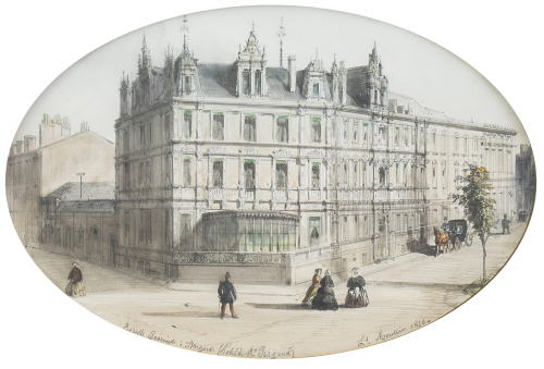 LOUIS J.B. MOULLIN (Nogent-le-Rotrou, 1817-1876)Vista gen