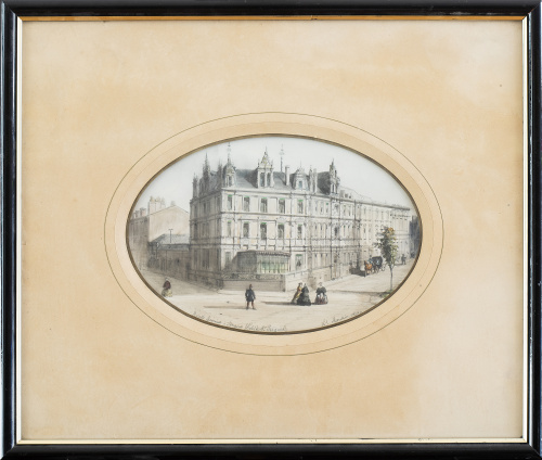 LOUIS J.B. MOULLIN (Nogent-le-Rotrou, 1817-1876)Vista gen