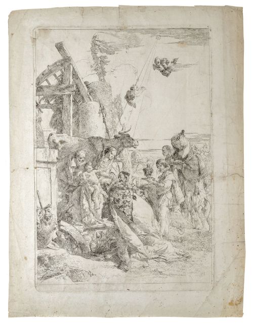 GIOVANNI BATTISTA TIEPOLO (Venecia, 1696- Madrid, 1770)Ad