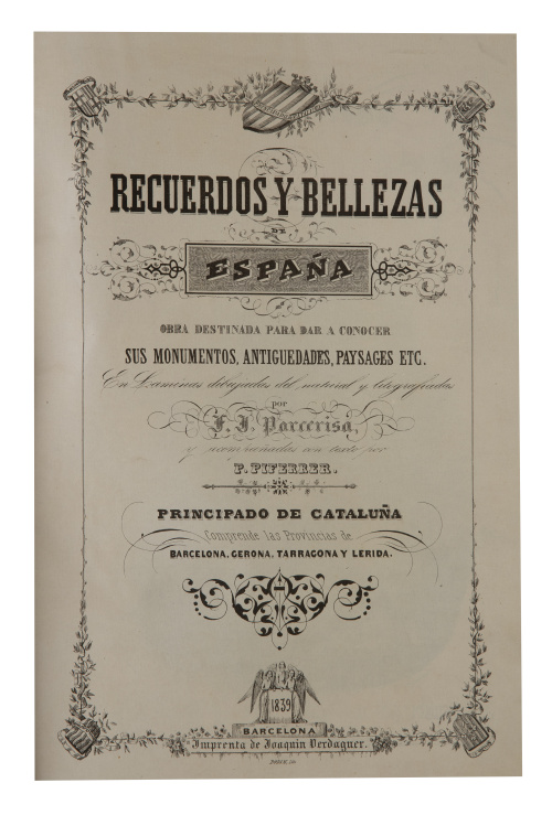 FRANCISCO JAVIER PARCERISA (Barcelona, 1803-1875)Recuerdo