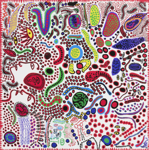 YAYOI KUSAMA (Matsumoto, Nagano, 1929)Endless Life of Peo