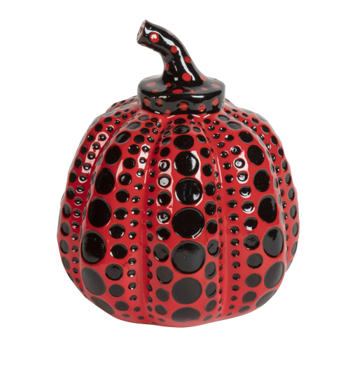 YAYOI KUSAMA (Matsumoto, Nagano, 1929)Pumpkin (Red and bl