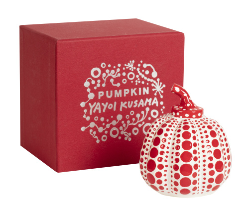 YAYOI KUSAMA (Matsumoto, Nagano, 1929)Pumpkin (Red and wh