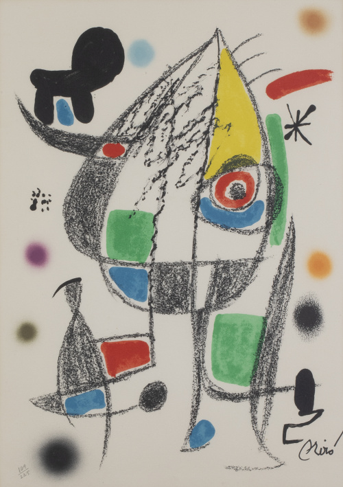 JOAN MIRÓ (Barcelona, 1893 - Palma de Mallorca, 1983), JOAN