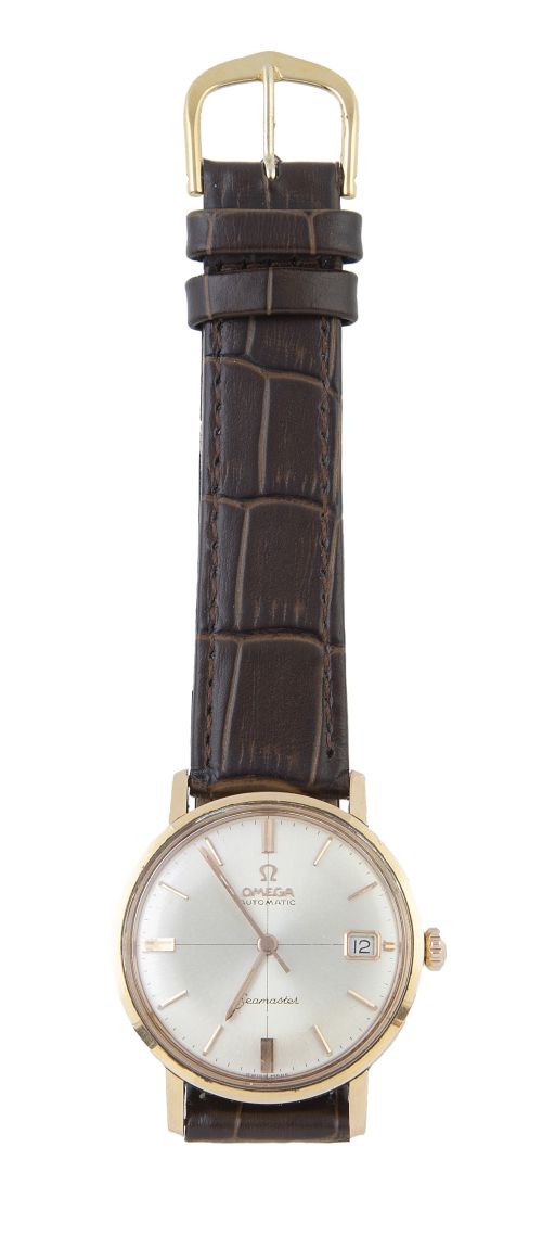 Reloj de pulsera OMEGA SEAMASTER, años 60 en oro de 18K