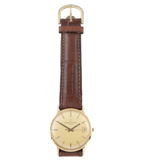 Reloj de pulsera ETERNA-MATIC 3000. Nº 6118140 en oro de 18K