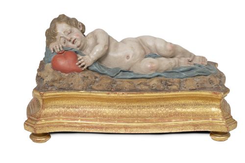 Atribuido a Nicolás Salzillo (1672-1727)."Alma dormida".