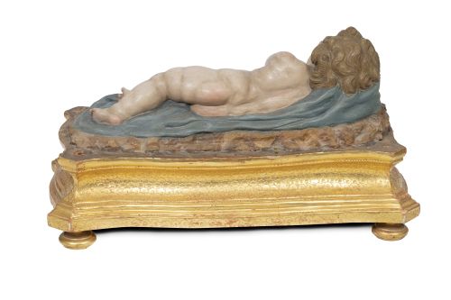 Atribuido a Nicolás Salzillo (1672-1727)."Alma dormida".