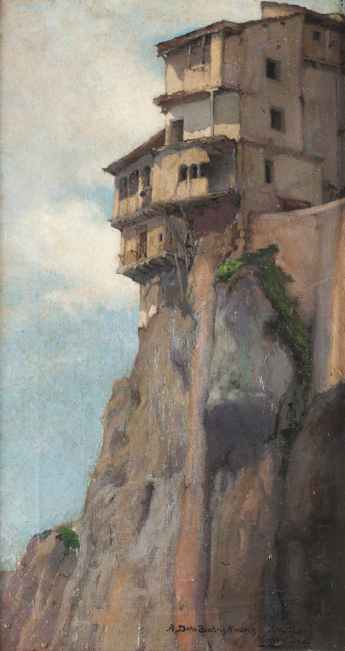 VIRGILIO VERA  (Cuenca, 1900 - Madrid, 1942)Las casas Colg