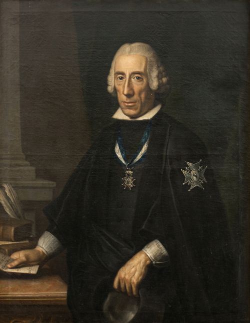 JOAQUÍN INZA (Ágreda, Soria, 1736- Madrid 1811)Retrato de