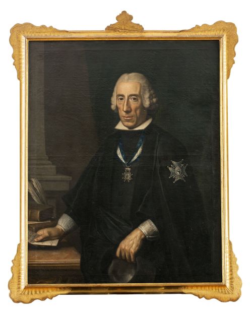 JOAQUÍN INZA (Ágreda, Soria, 1736- Madrid 1811)Retrato de