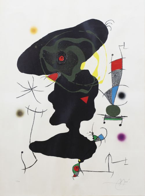 JOAN MIRÓ (Barcelona, 1893 - Palma de Mallorca, 1983)Oda 