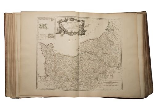 ROBERT DE VAUGONDY (Gilles y Didier)Atlas universalParí