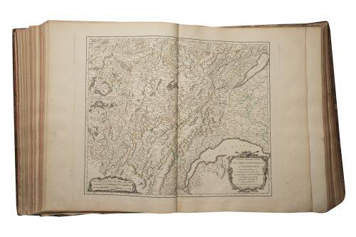 ROBERT DE VAUGONDY (Gilles y Didier)Atlas universalParí