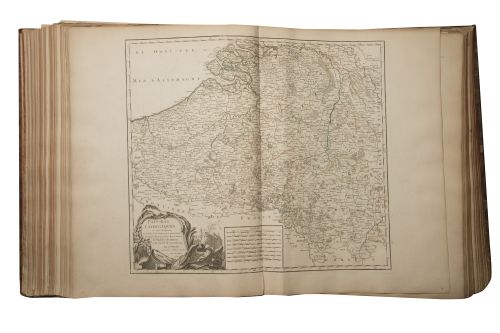 ROBERT DE VAUGONDY (Gilles y Didier)Atlas universalParí