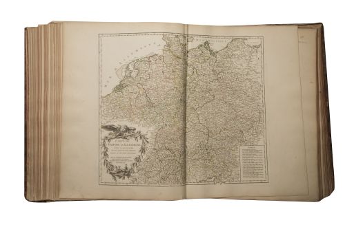 ROBERT DE VAUGONDY (Gilles y Didier)Atlas universalParí