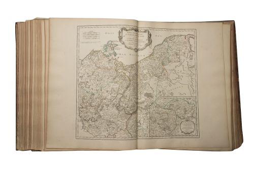 ROBERT DE VAUGONDY (Gilles y Didier)Atlas universalParí