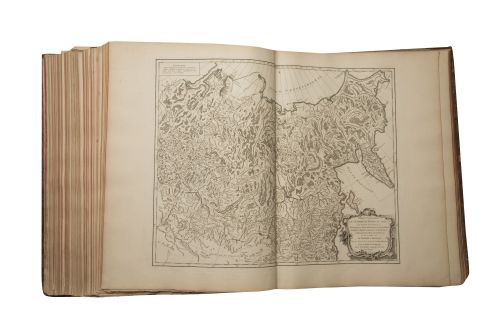 ROBERT DE VAUGONDY (Gilles y Didier)Atlas universalParí