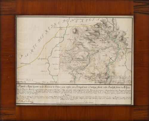 JUAN BAUTISTA FRENCH, 1762Mapa manuscrito de la provincia