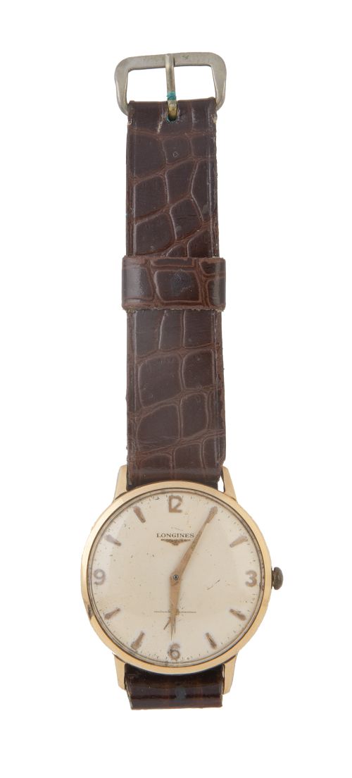 Reloj de pulsera LONGINES años 50 en oro